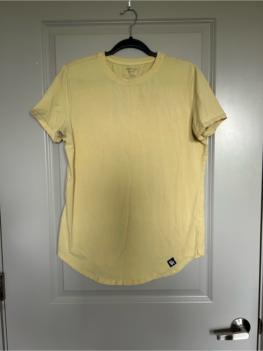 YoungLA Pale Yellow Short Sleeve Crew Tee